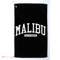 Malibu California CA College Golf Towel thumb 0