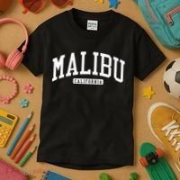 Malibu California CA College Kids T-Shirt thumb 3