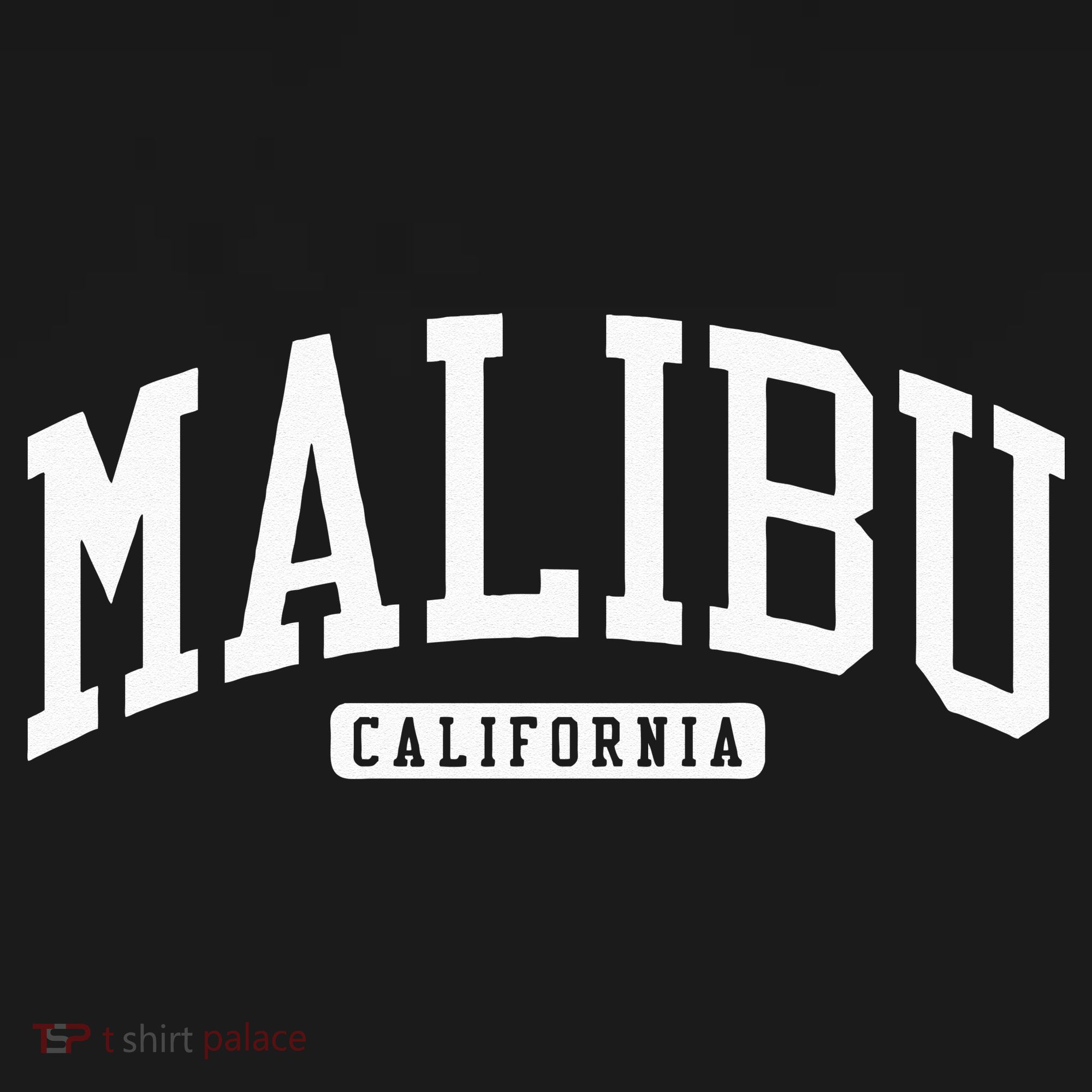 Malibu California CA College Kids T-Shirt
