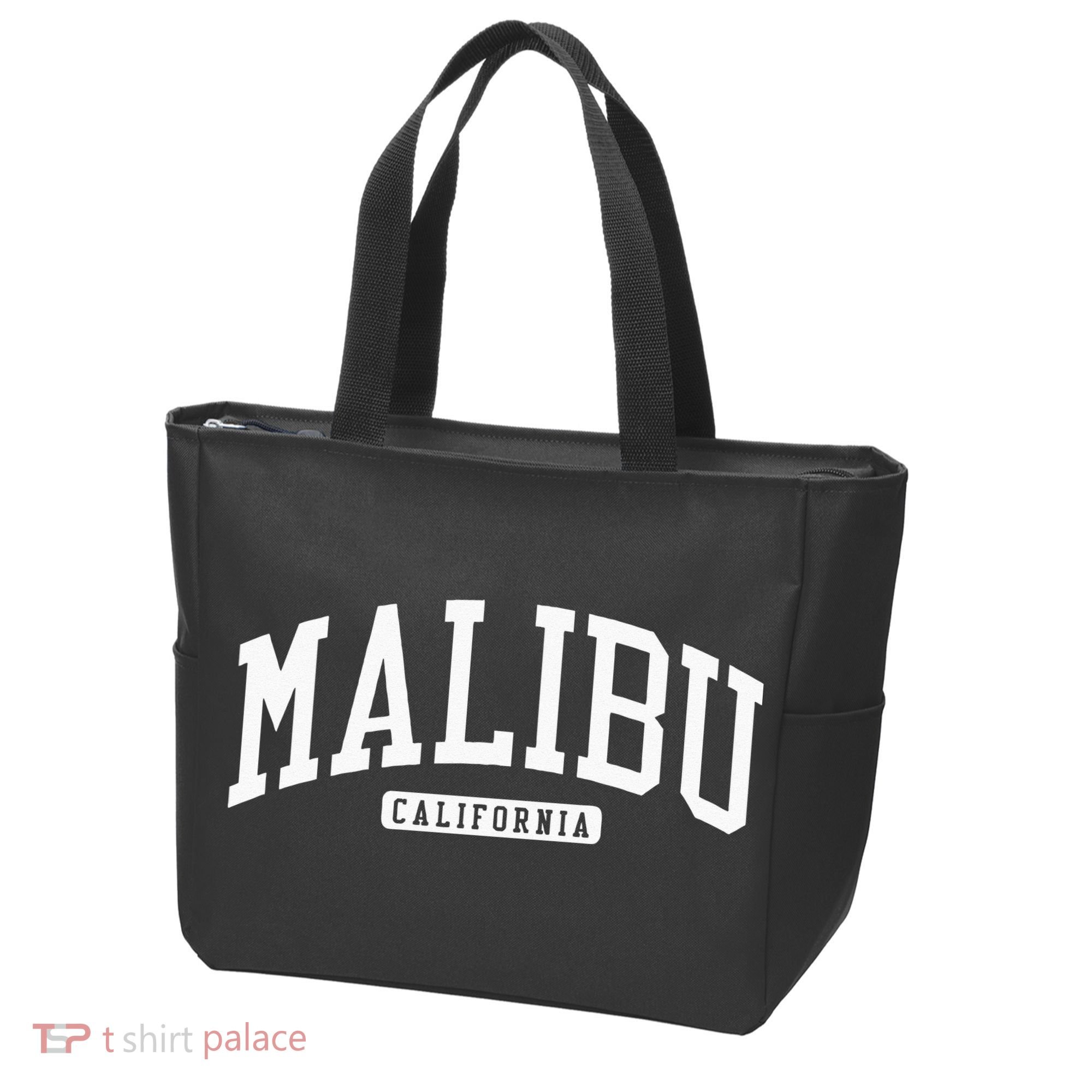 Malibu California CA College Tote Bag