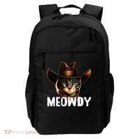 Meowdy Cat Cowboy Funny Cat Meme Backpack thumb 0