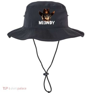 Meowdy Cat Cowboy Funny Cat Meme Bucket Hat