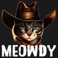Meowdy Cat Cowboy Funny Cat Meme Visor thumb 3
