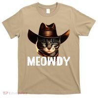 Meowdy Cat Cowboy Funny Cat Meme T-Shirt thumb 0