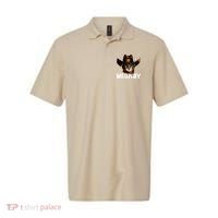 Meowdy Cat Cowboy Funny Cat Meme Polo thumb 0