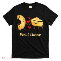 Mac & Cheese Couple Macaroni And Cheese Lover Foodie T-Shirt thumb 0