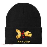 Mac & Cheese Couple Macaroni And Cheese Lover Foodie Beanie thumb 0