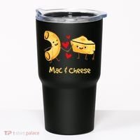 Mac & Cheese Couple Macaroni And Cheese Lover Foodie Tumbler thumb 0