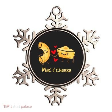 Mac & Cheese Couple Macaroni And Cheese Lover Foodie Ornament