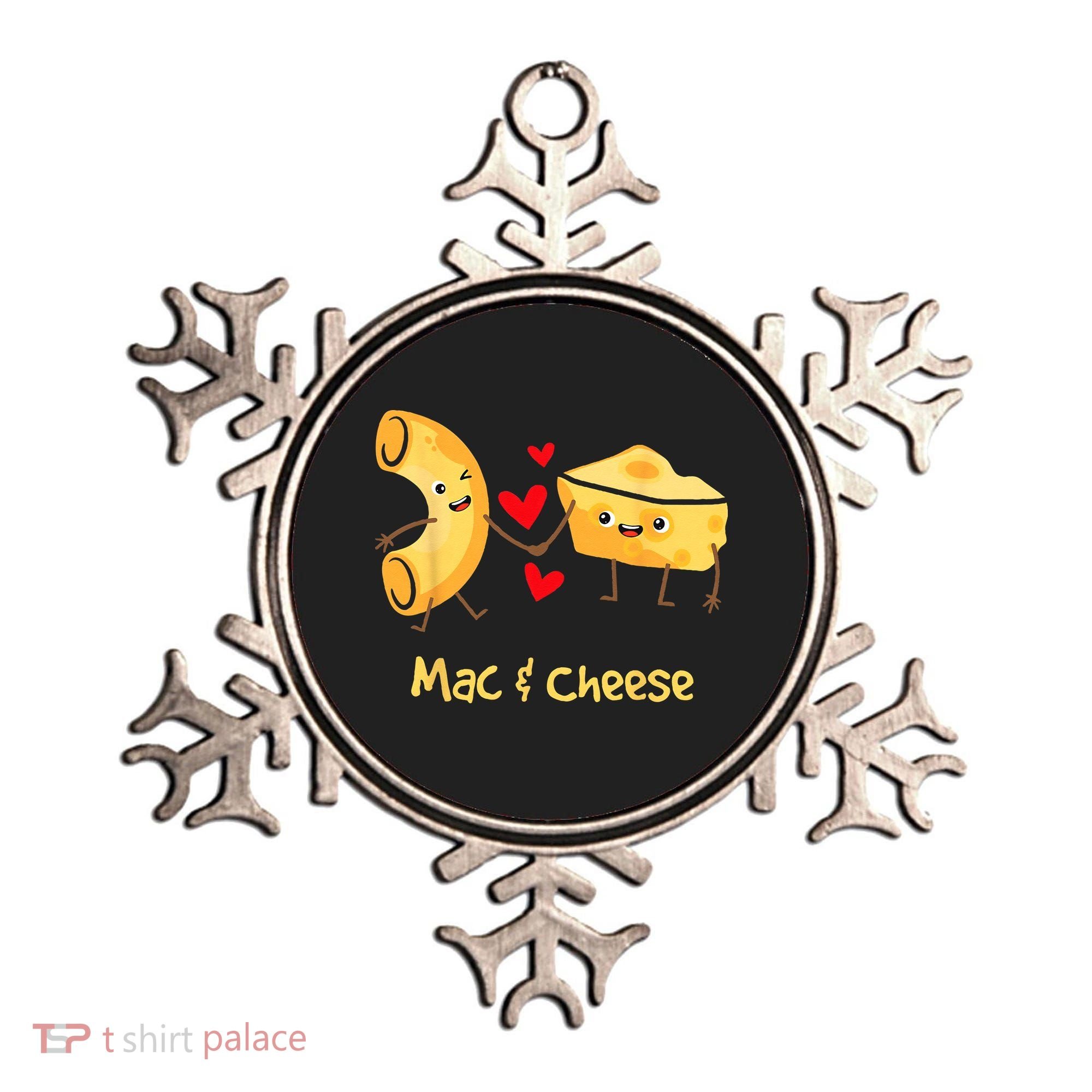Mac & Cheese Couple Macaroni And Cheese Lover Foodie Ornament