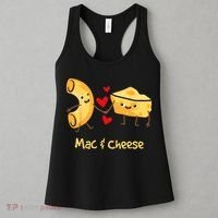 Mac & Cheese Couple Macaroni And Cheese Lover Foodie Women's Tank Top thumb 3