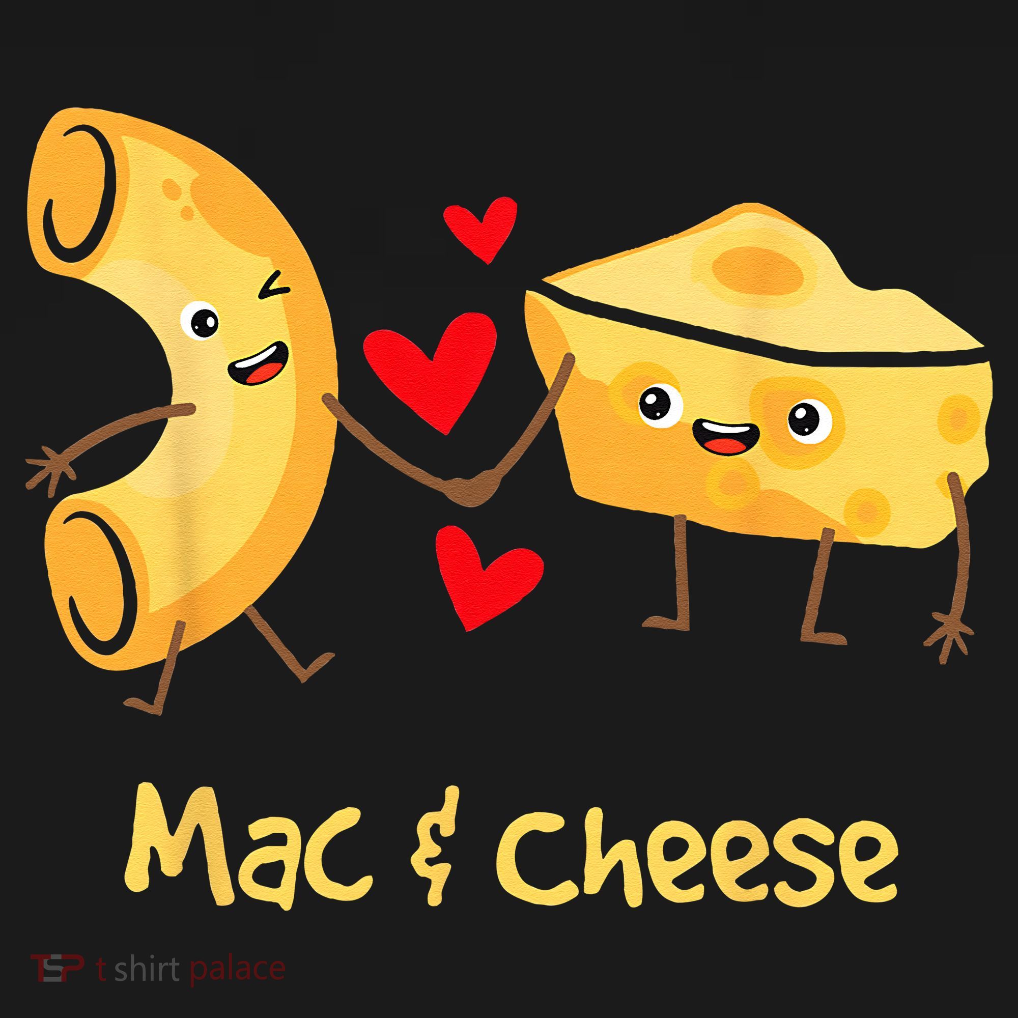 Mac & Cheese Couple Macaroni And Cheese Lover Foodie Women's Tank Top