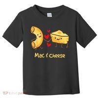 Mac & Cheese Couple Macaroni And Cheese Lover Foodie Toddler T-Shirt thumb 0