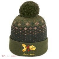 Mac & Cheese Couple Macaroni And Cheese Lover Foodie The Baniff Cuffed Pom Beanie thumb 0
