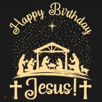 Merry Christmas Christian Happy Birthday Jesus Christ Xmas Polo thumb 3
