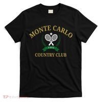 Monte Carlo Country Club Vintage Tennis Aesthetic T-Shirt thumb 0