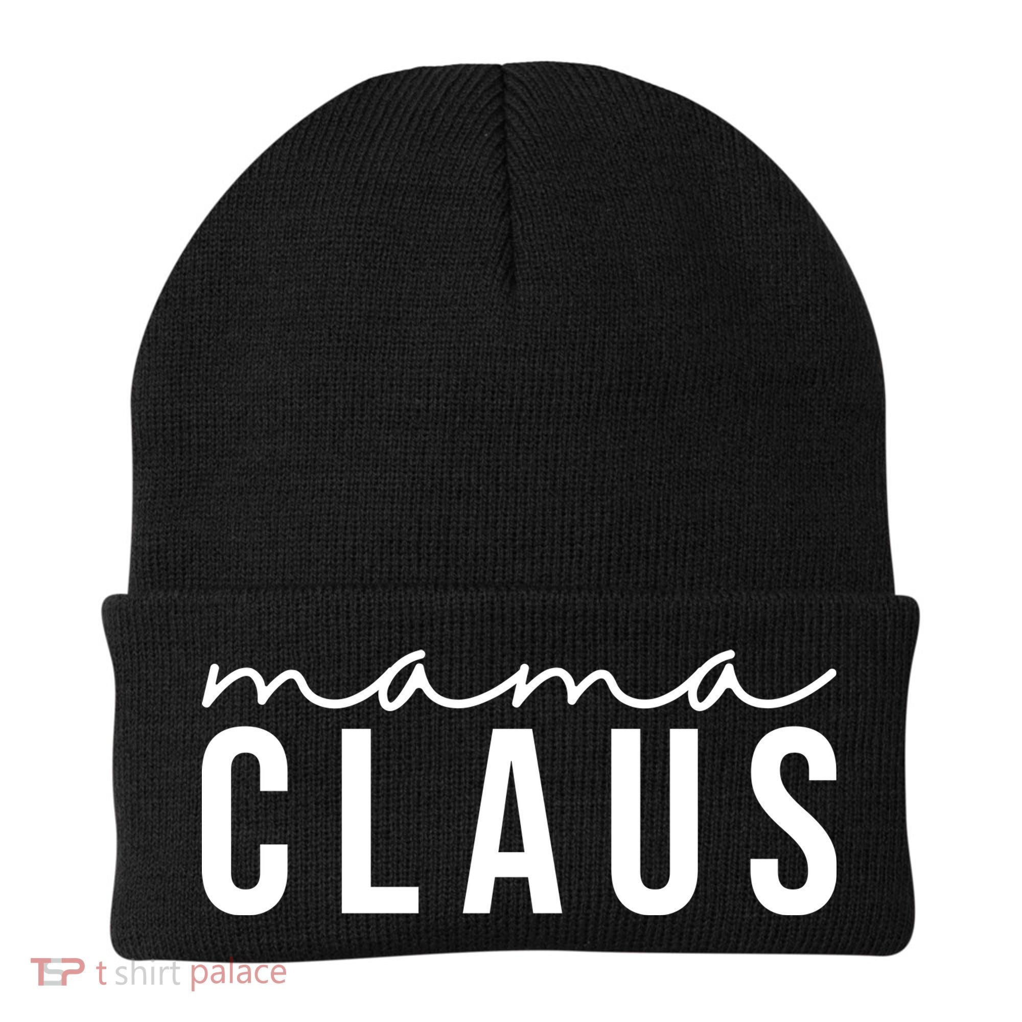 Mama Claus Christmas Holiday Beanie