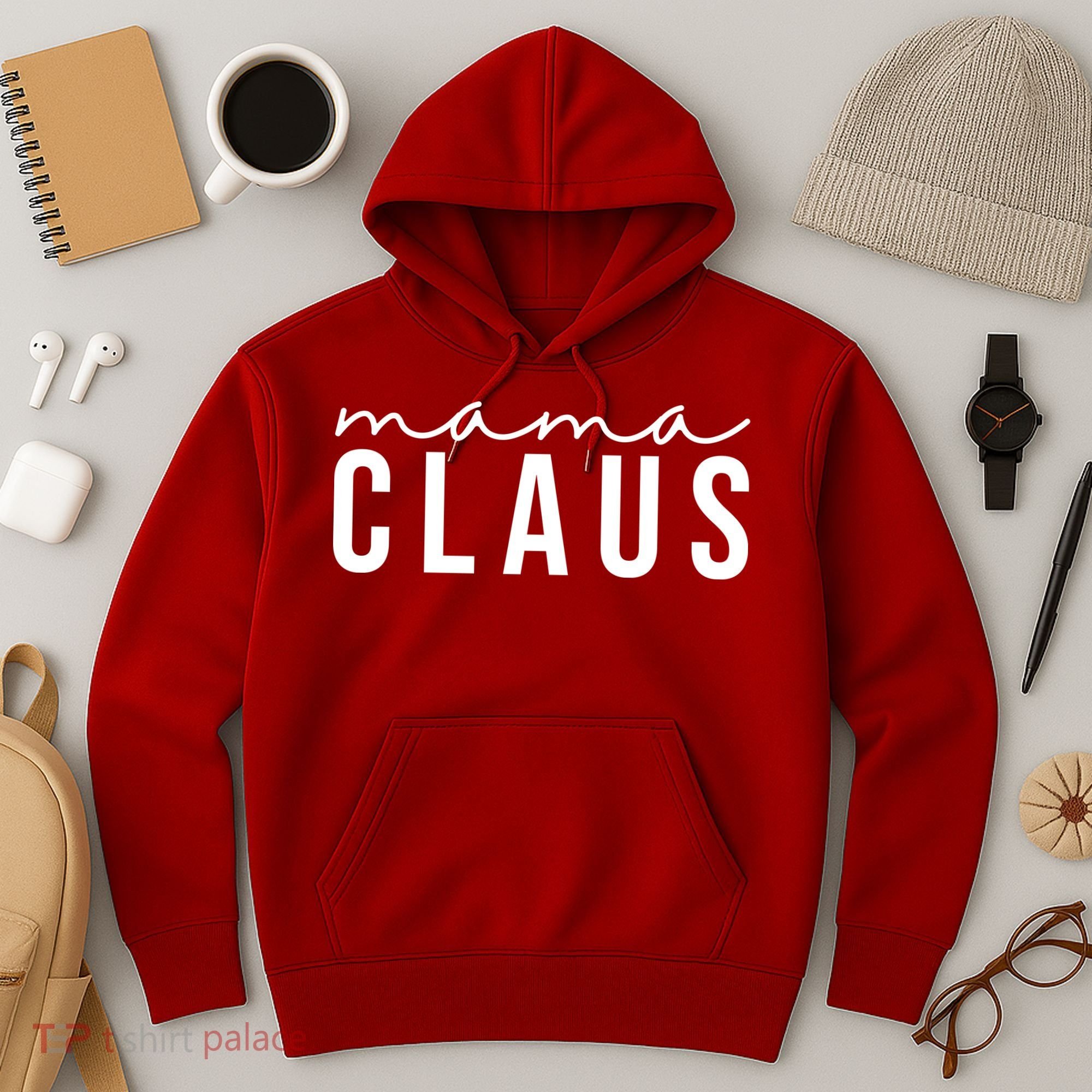 Mama Claus Christmas Holiday Hoodie