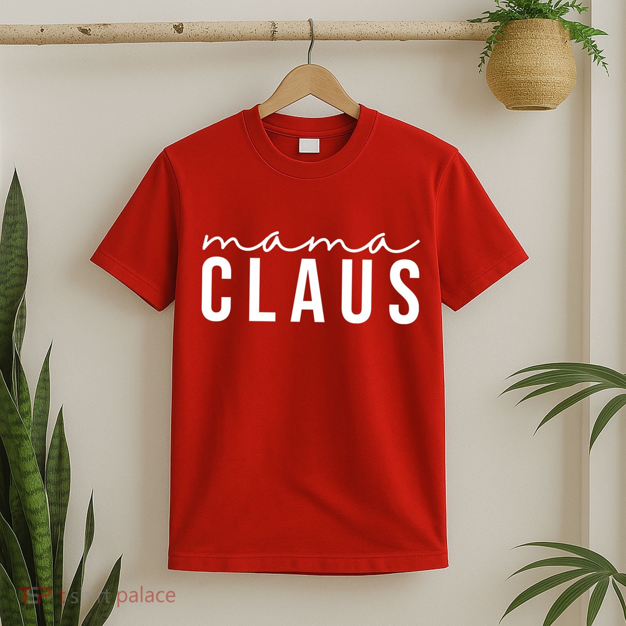 Mama Claus Christmas Holiday T-Shirt