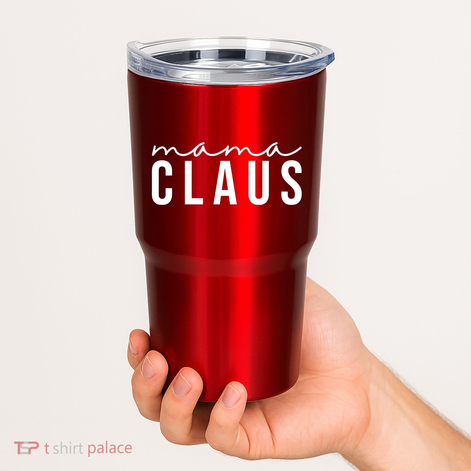 Mama Claus Christmas Holiday Tumbler