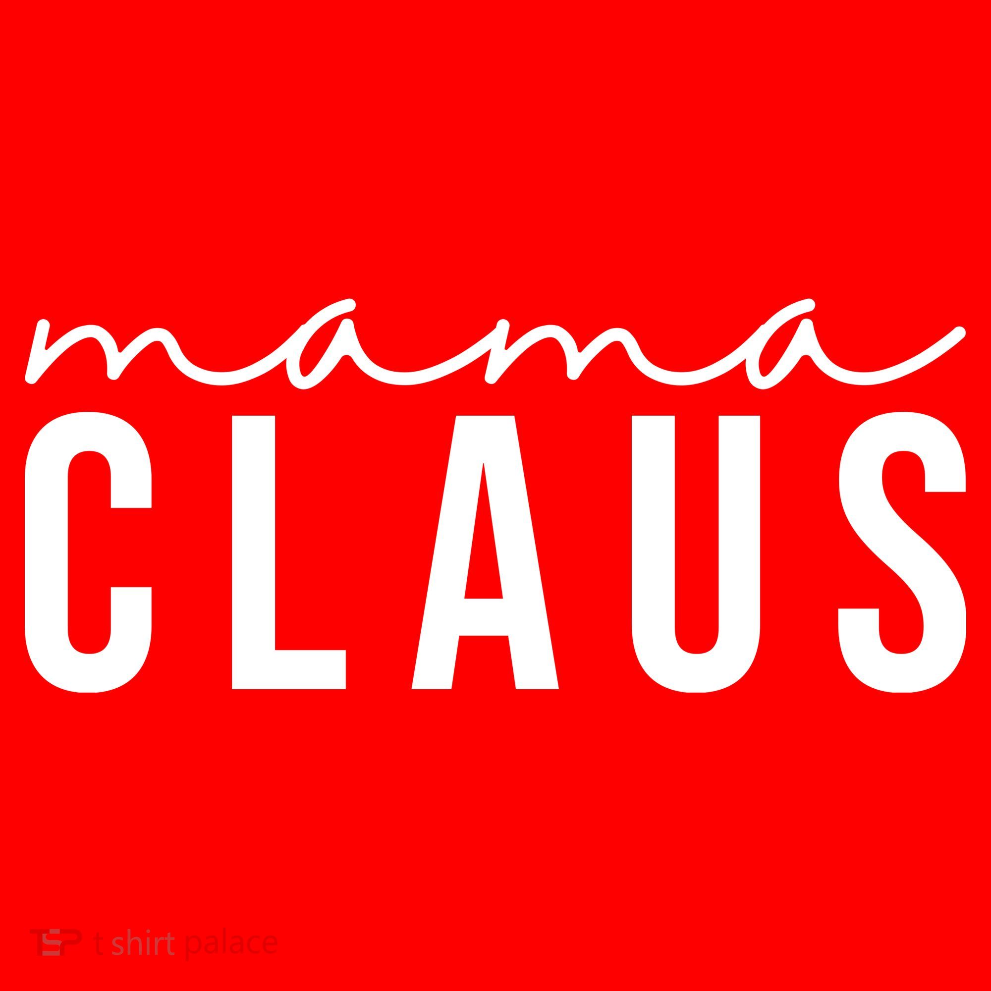 Mama Claus Christmas Holiday Baby Bodysuit