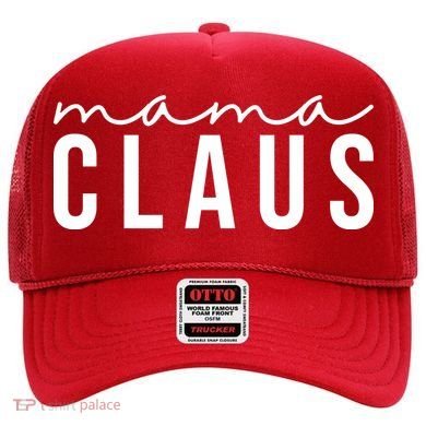 Mama Claus Christmas Holiday Hat