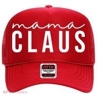 Mama Claus Christmas Holiday Hat thumb 0