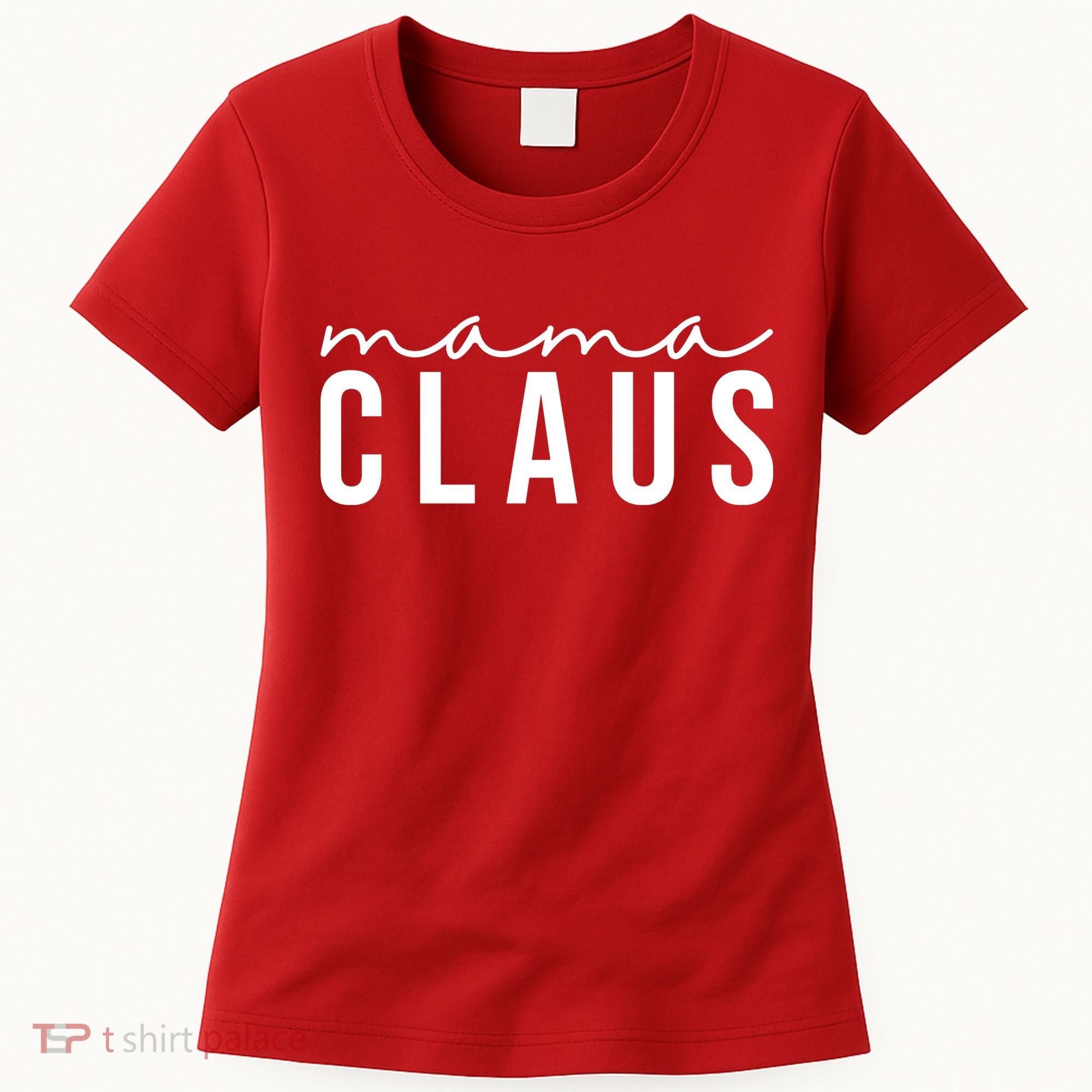 Mama Claus Christmas Holiday Women's T-Shirt