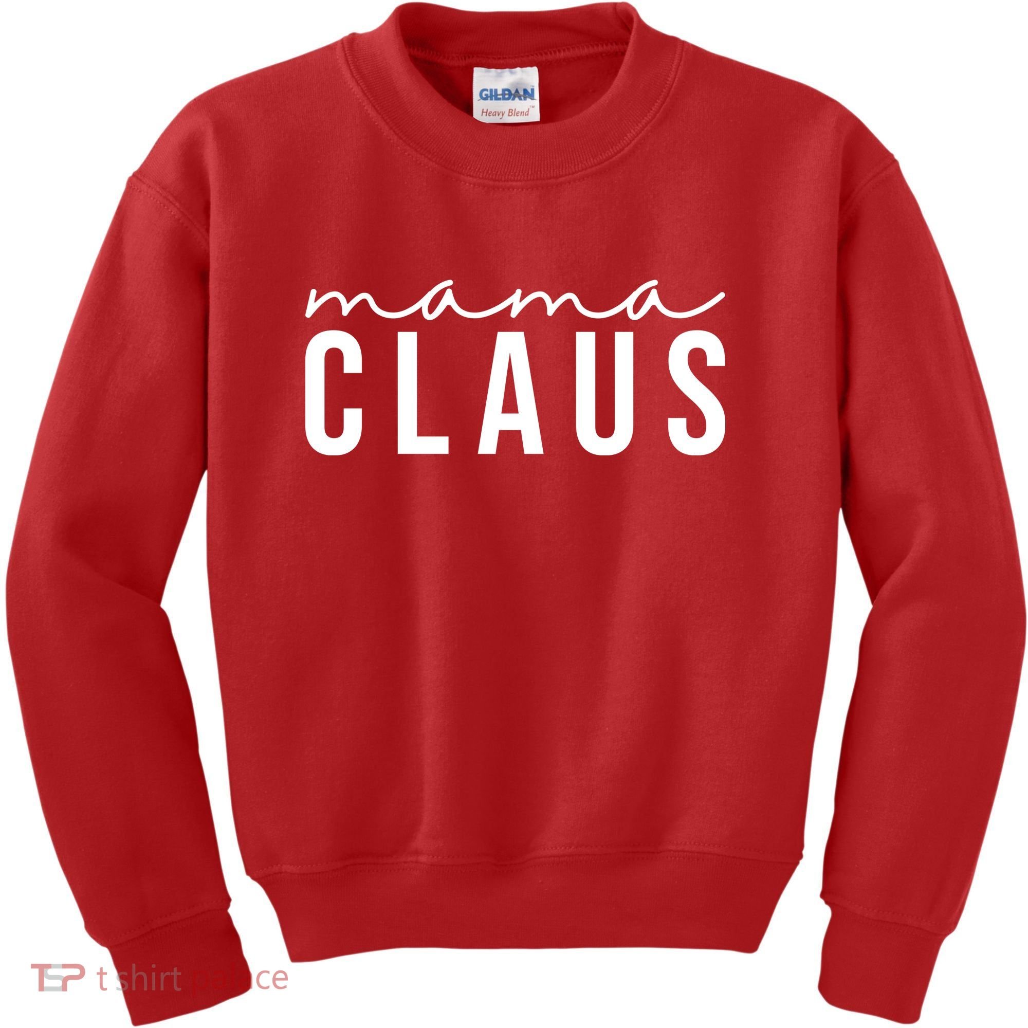 Mama Claus Christmas Holiday Kids Sweatshirt