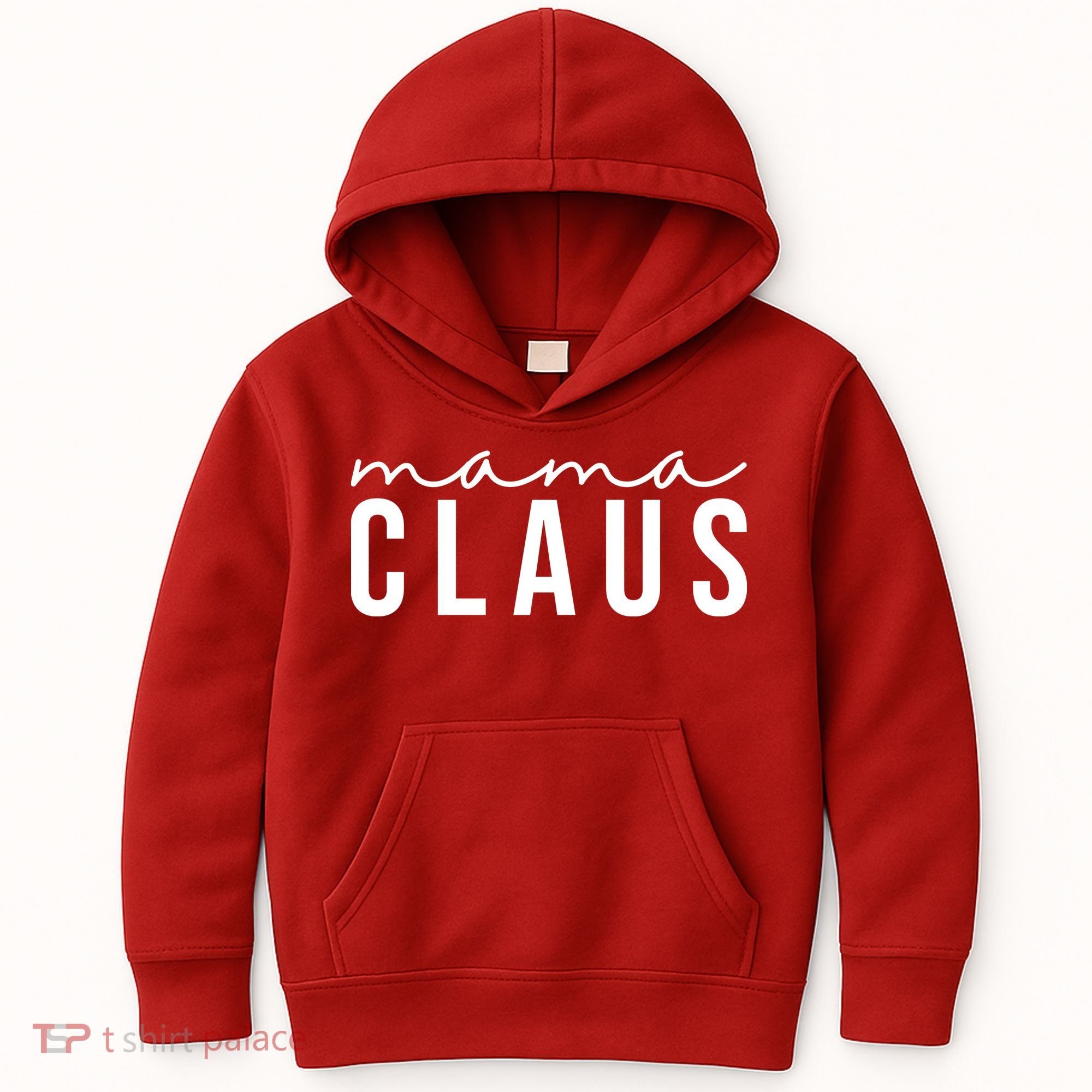 Mama Claus Christmas Holiday Kids Hoodie