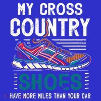 My Cross Country Shoes Have More Miles Than Your Car Running Women's Tank Top thumb 5