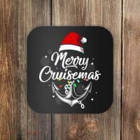 Merry Cruisemas Christmas Cruise Essential Coaster thumb 0