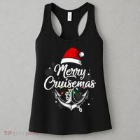 Merry Cruisemas Christmas Cruise Essential Women's Tank Top thumb 3