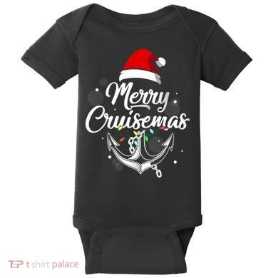Merry Cruisemas Christmas Cruise Essential Baby Bodysuit