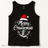 Merry Cruisemas Christmas Cruise Essential Tank Top thumb 2