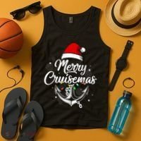 Merry Cruisemas Christmas Cruise Essential Tank Top thumb 4