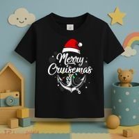 Merry Cruisemas Christmas Cruise Essential Toddler T-Shirt thumb 3