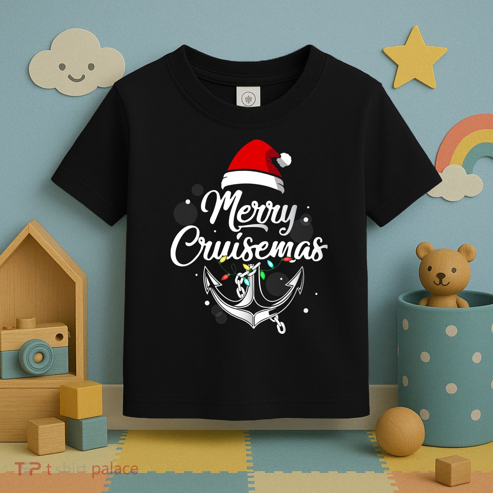 Merry Cruisemas Christmas Cruise Essential Toddler T-Shirt