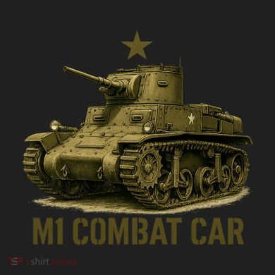 M1 Combat Car Comfort Colors Heavyweight Long Sleeve T-Shirt