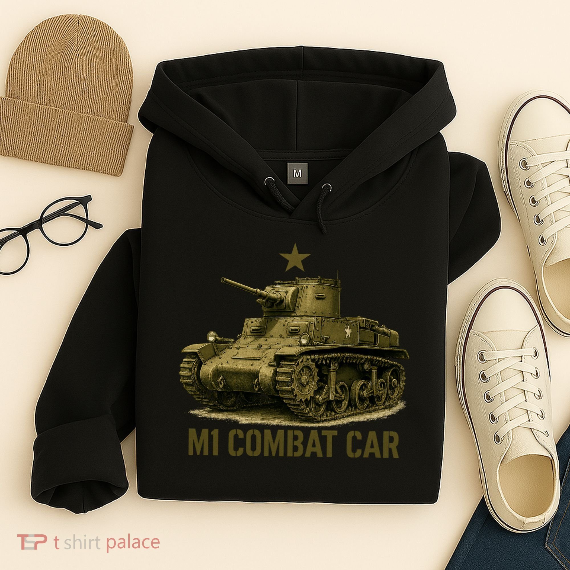 M1 Combat Car Hoodie
