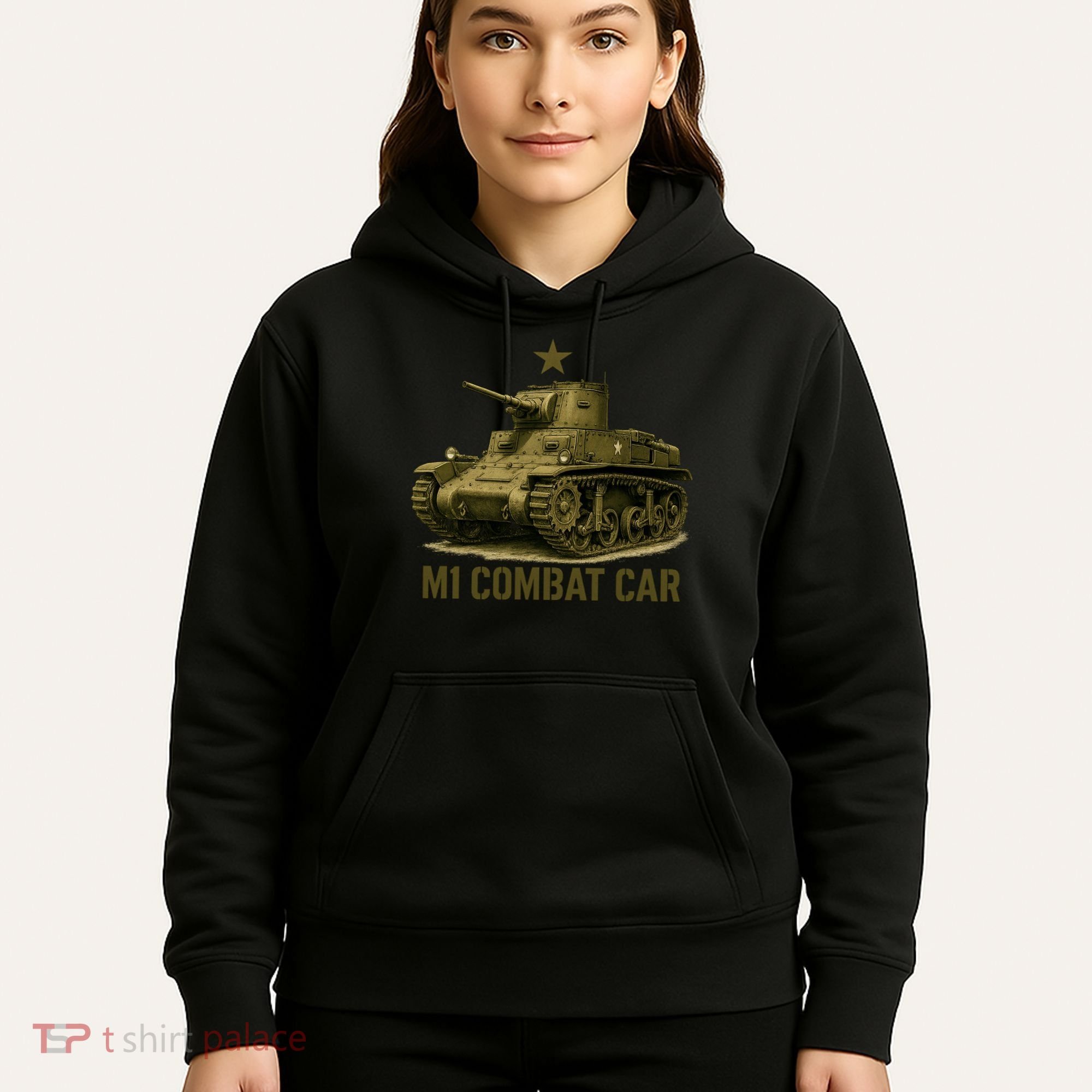 M1 Combat Car Hoodie