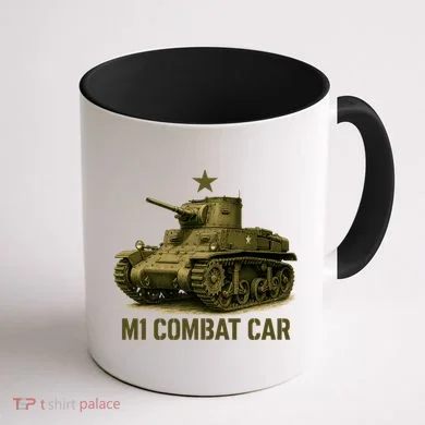 M1 Combat Car Coffee Mug back