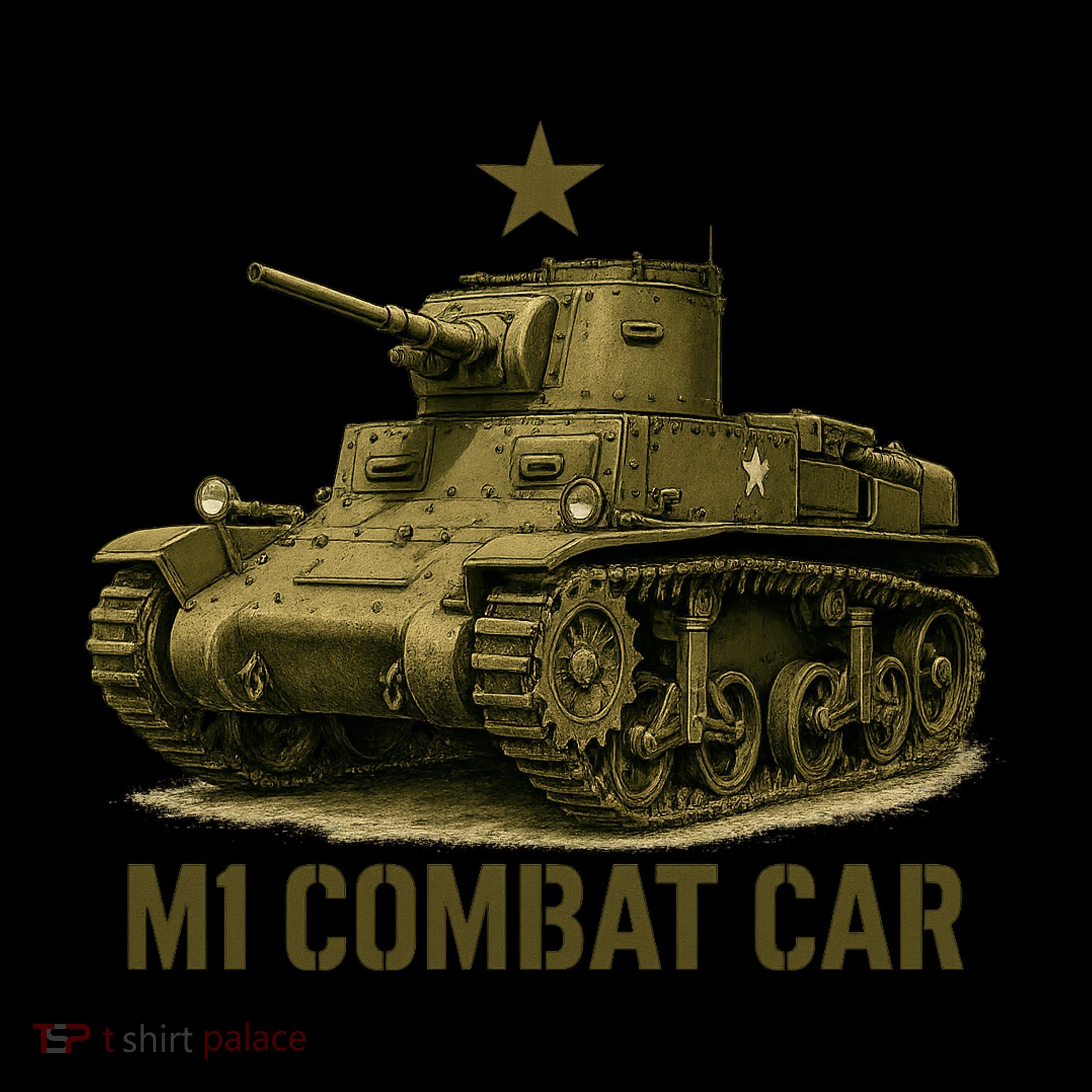M1 Combat Car Coaster