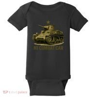 M1 Combat Car Baby Bodysuit thumb 0