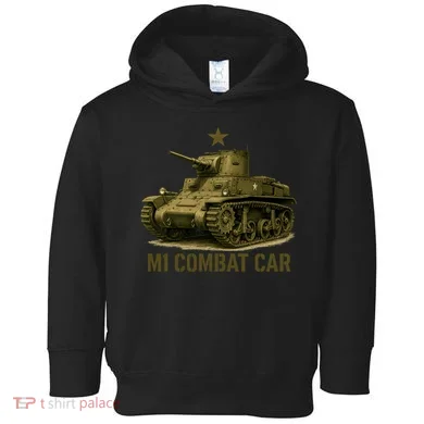 M1 Combat Car Toddler Hoodie