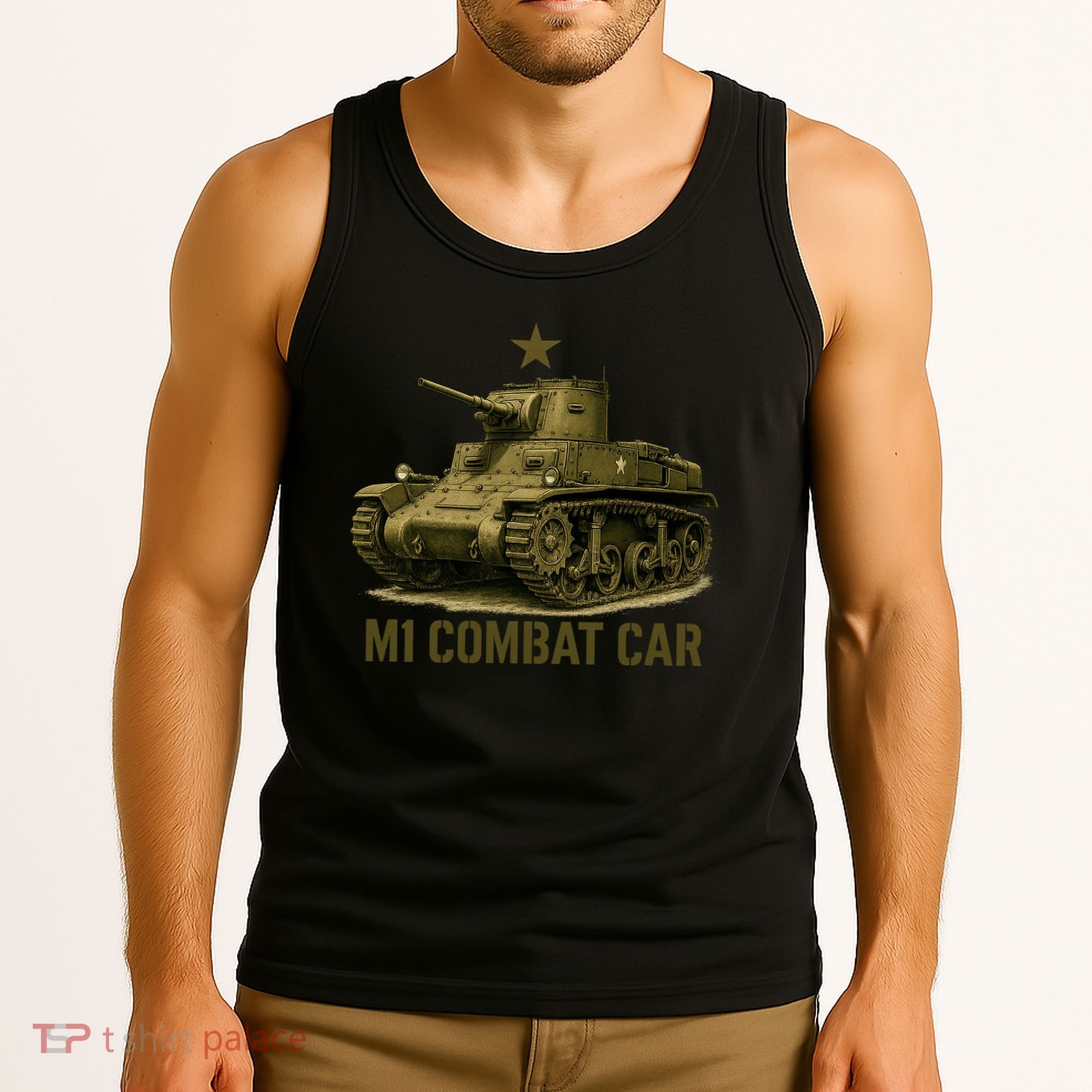 M1 Combat Car Tank Top