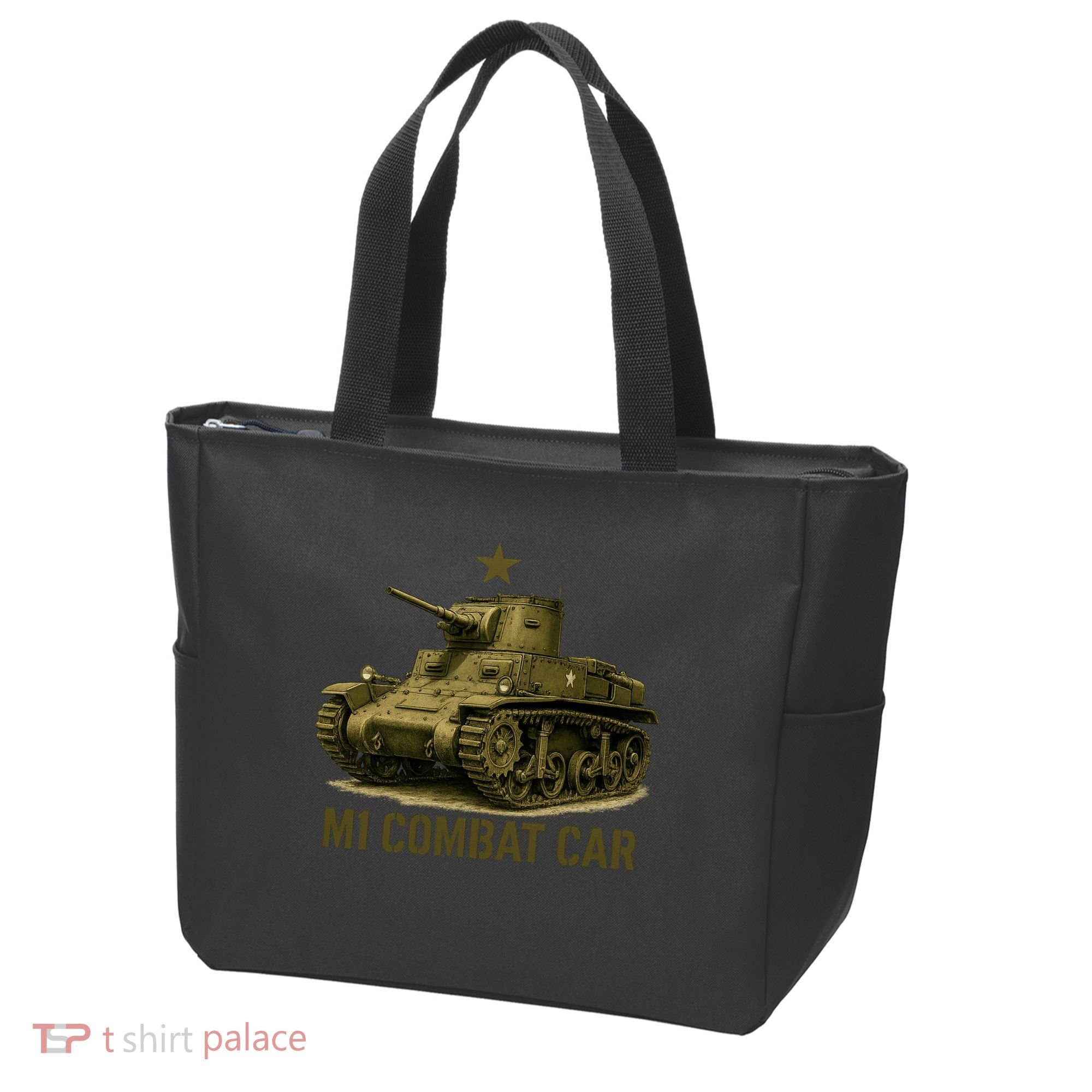 M1 Combat Car Tote Bag