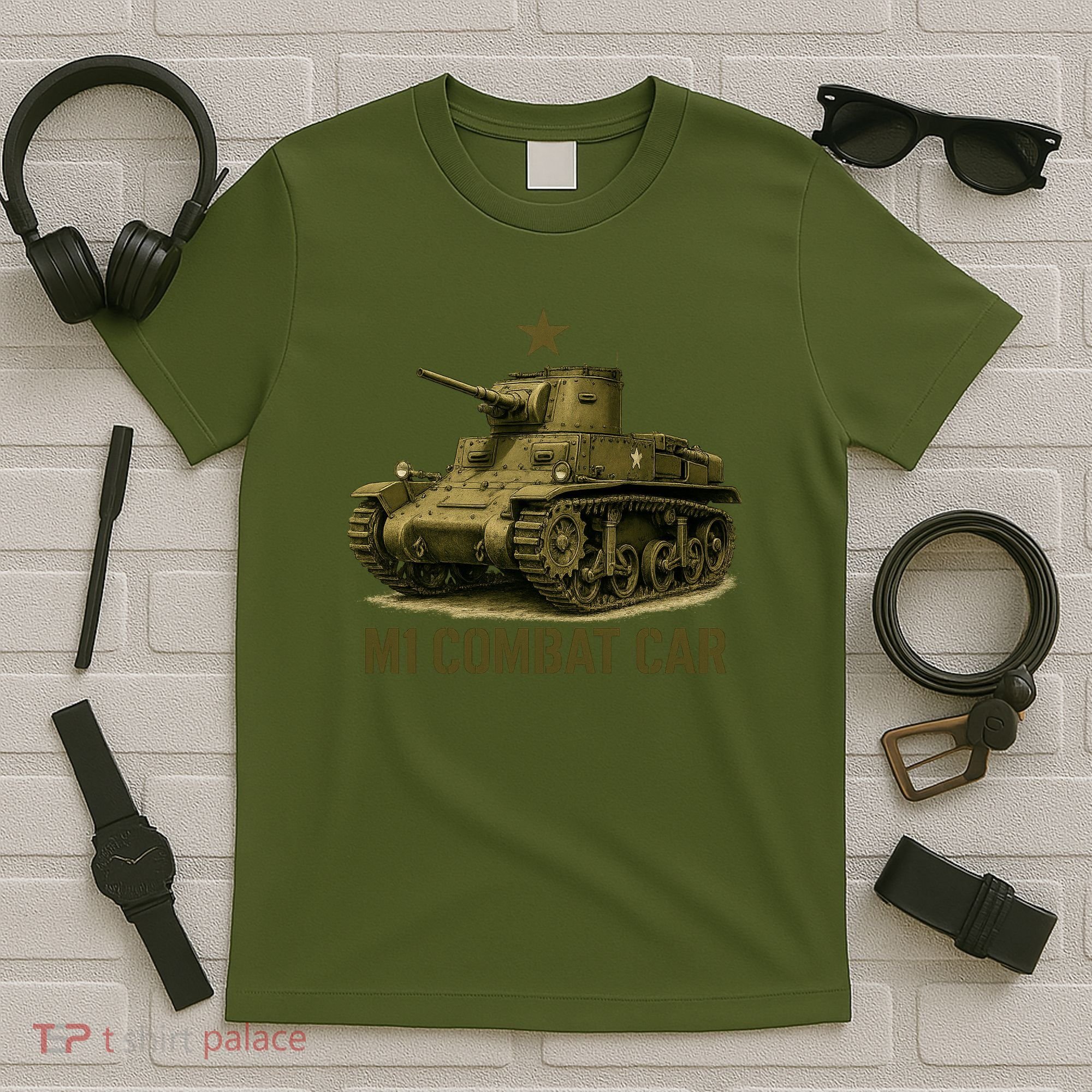 M1 Combat Car T-Shirt
