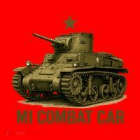 M1 Combat Car Santa Hat thumb 1