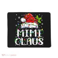 Mimi Claus  Christmas Lights Pajama Family Matching Mousepad thumb 0